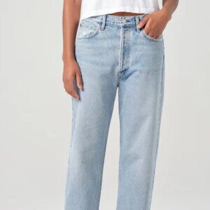 Agolde 90's Mid Rise Straight In Force